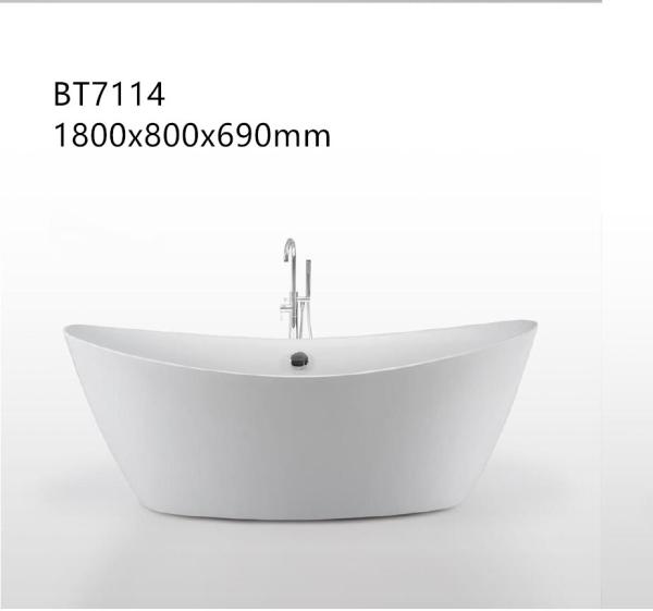 Customized Indoor Freestanding Jacuzzi Bathtub Bathroom Tubs Bacterial