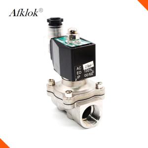 Quality BSP Thread CE 16mm 2W-160-15 Brass Normally Closed Solenoid Valve 24V AC wholesale