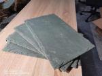 25mm Black Natural Slate Culture Stone Roofing Tiles Bathroom