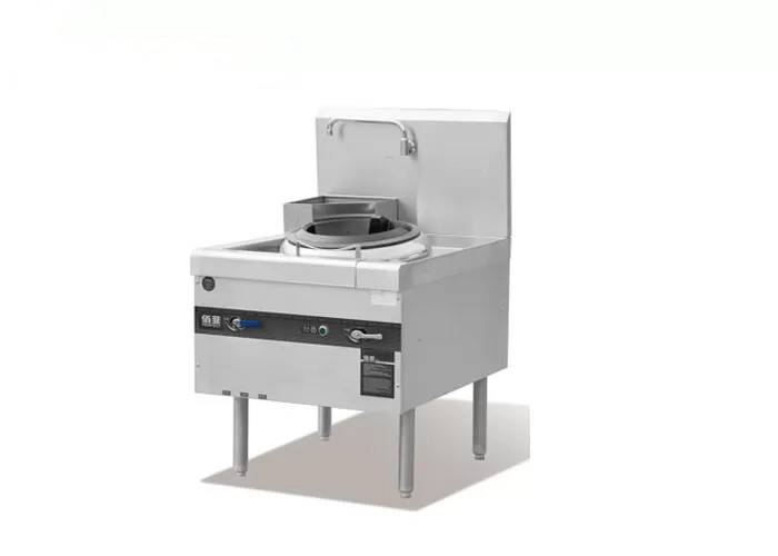 Flameout Protection SS304 760mm Commercial Chinese Cooking Equipment