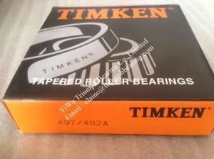 Quality TIMKEN Taper Roller Bearings 497/492A wholesale
