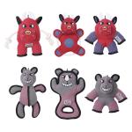 Recyclable PP Cotton 25x33cm Pet Animal Toys