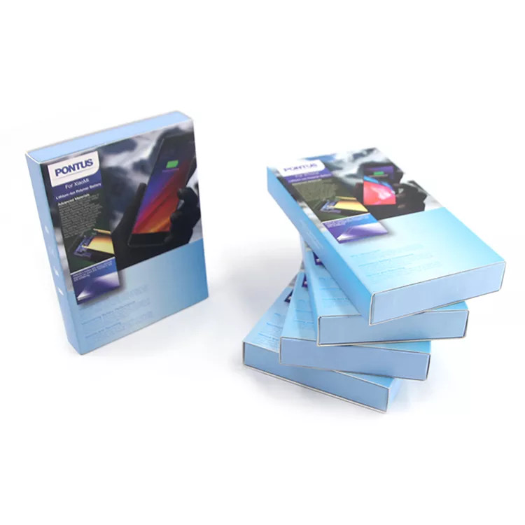 C1S Art Paper Battery Packaging Box With Sleeve Printed Paper Box