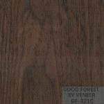 Engineered Wood Veneer EV Veneer Black Walnut Crown Cut Natural