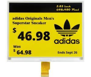 Quality 5.83 Inch E Paper Display Module 648x480 Paper Display Screen 3V Driver ICJD79686 wholesale