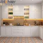 Best Modern Stylish Kitchen Cabinets Handle with Plywood Door Material and