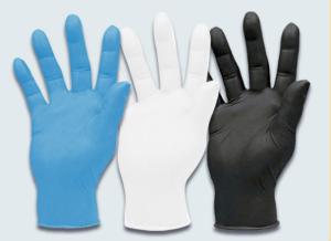 Quality 4g Gram Blue Nitrile Exam Gloves Disposable Isolate Bacteria Black Nitrile Exam Gloves wholesale