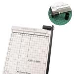 White Manual Paper Cutter Machine Guillotine for A5 Paper Trimmer by ZEQUAN