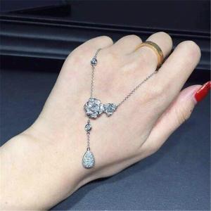Quality Piaget full diamonds necklace of 18kt gold with white gold wholesale