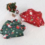 Soft Winter Pet Christmas Sweater Warm Christmas T Shirts Cotton / Tulle