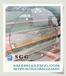 Quality decorative glass table top (round,oval,square,rectangle) wholesale