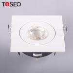 90mm Square Recessed Downlights Fixted Gu10 Downlight Fixture