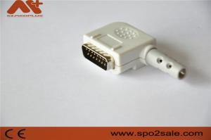 Quality EKG connector compatible Kanz D-Sub Connector 15pin 10-lead EKG cable with Grey color wholesale
