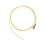 Yellow FC UPC Fiber Optic Pigtails PVC / LSZH Jacket XDK