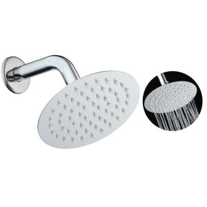 Quality Circular 6'' Rain Shower Head , 304 Stainless Steel Shower Head wholesale