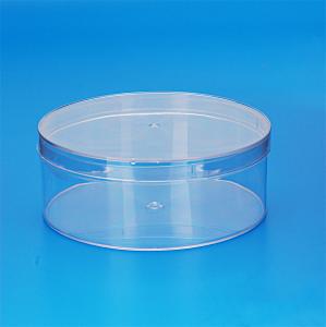 Quality Food Grade Transparent Plastic Jar With Crown Cover PET 67 Material wholesale