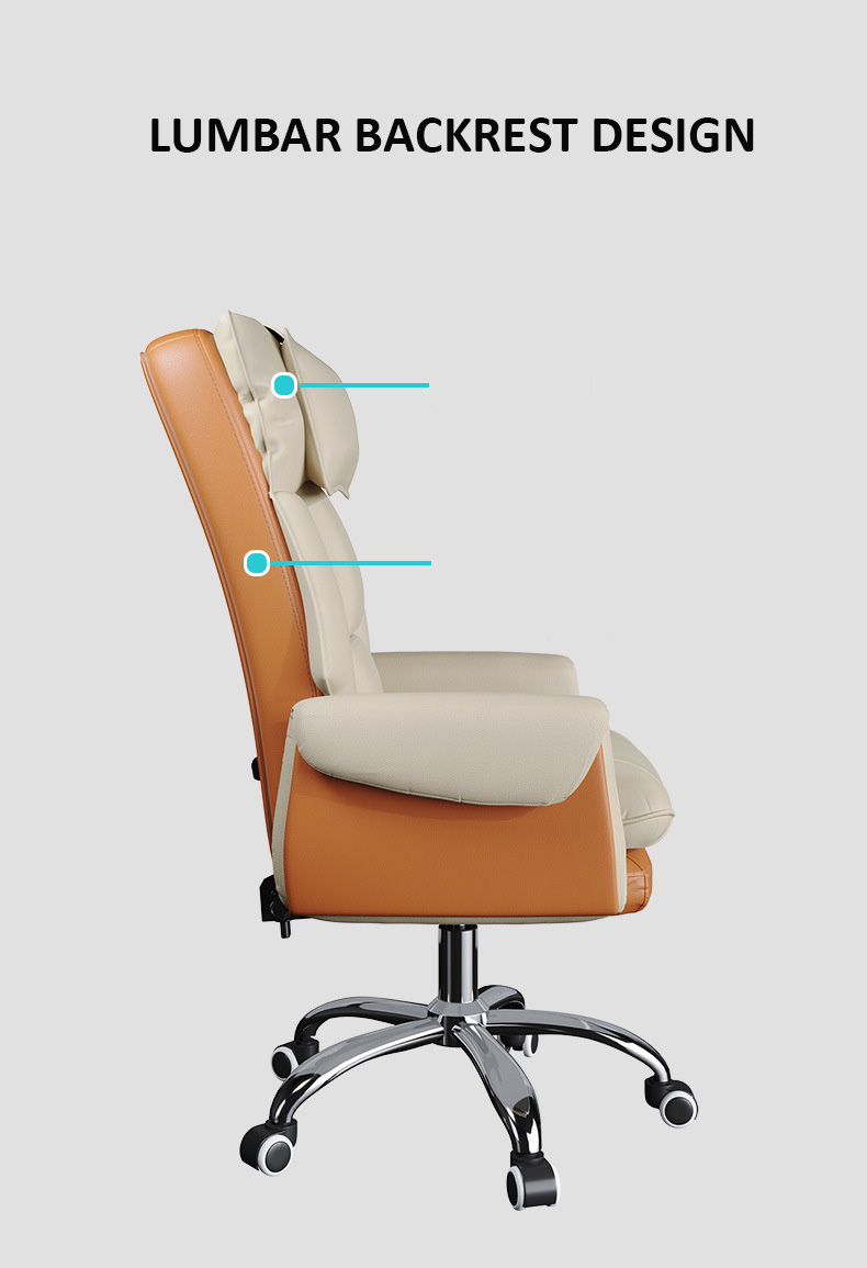 Other Metal Type Fabric Cover Design Lift Swivel Recliner Leisure PC Chair for Home Office