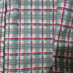 100 Cotton Fire Proof Fabric Printed Plaid EN11611 EN11612 58 In
