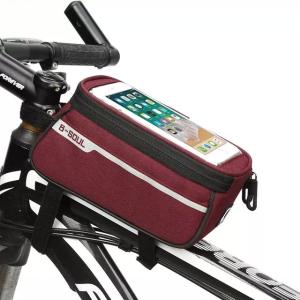 Quality Rain Proof Saddle Bag with Cell Phone Pocket wholesale