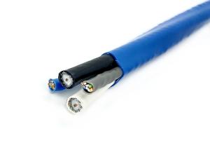 Quality RG6U+CAT5E 75 Ohm Coaxial Cable 4 Core Complex With Lan Cable CATV CCTV wholesale