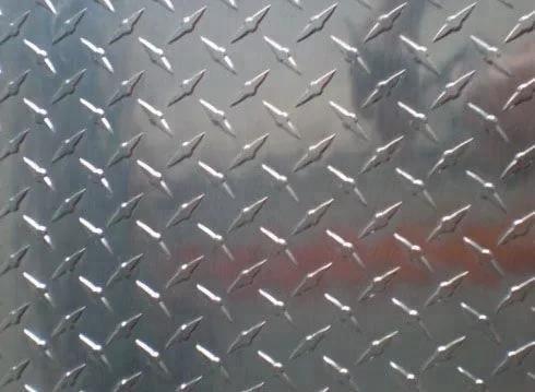 Cheap 1000 3000 Series Diamond Embossed Aluminum Sheet Metal for sale