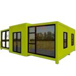 Comfortable Living Space 20ft 40ft Steel Frame Container House with Detachable