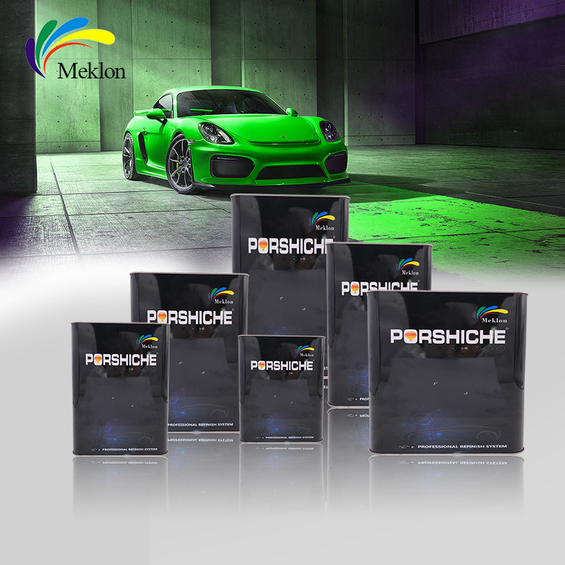 Good Quality 2K Basecoat Auto Car Paint Automotive Paint Pure Green Topcoat Automotive Paint Manufacturer