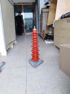 Quality 33 Kv Polymer High Voltage Surge Arrester / Housed Lightning Frequency Arrester wholesale