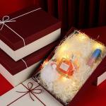 Rectangle Jewelry Gift Paper Packaging Box Rigid Cardboard Lip And Base Box