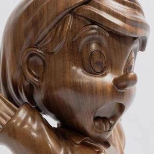 Quality Hand Carved Abstract Wooden Art Sculpture Ornament Decoration Non Toxic wholesale