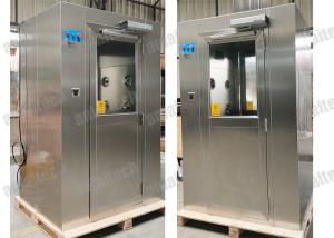 Quality 99s 60HZ Stainless Steel Air Shower 304 Automatic Door Hepa Filter 1.52KW wholesale