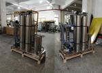 Water Treatment Accessories SS304 1000LPH Pretreatment Filter With Valve / Pump