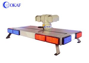 Quality Strobe Lightbar PTZ Surveillance Camera 30FPS For Warning wholesale