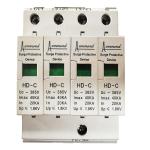 White UC 385V Power Surge Protection Device , 40KA Surge Protector For Building