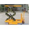 Buy cheap 500kg 700 Kg 60 X 60 Self Propelled Mobile Lift Tables Hydraulic Electric from wholesalers
