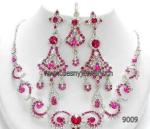 2012 Bridal fashion jewelry kundan set with mei red