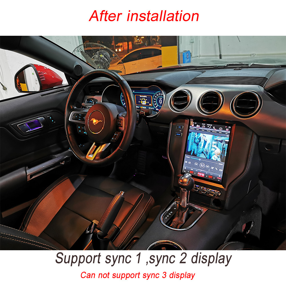 9.7'' Android Navigation Unit For Ford Mustang 2015-2018 GPS Car Navigation System
