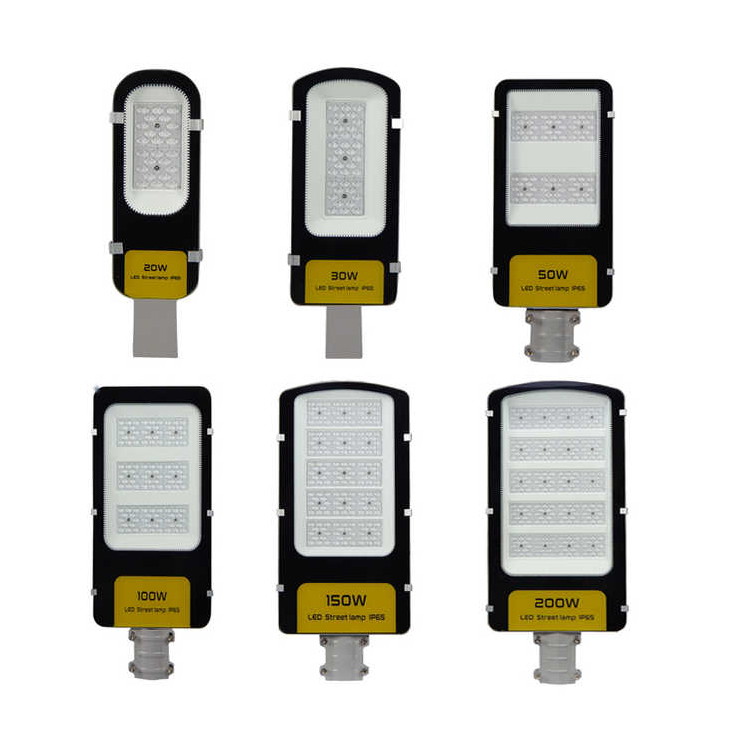 Die Cast Aluminum Outdoor Remote Control Street Lamp 80 Ra CRI for Superior Lighting