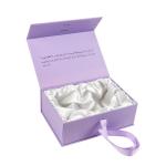 Custom High End Black Magnetic Box Clothing Cardboard Gift Packet Box Human Hair