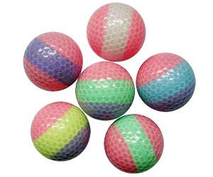 Quality crystal golf ball/ladies golf ball wholesale