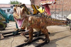 Quality Soft Silicone Rubber Animatronic Dinosaur Ride On Site Installation Available wholesale