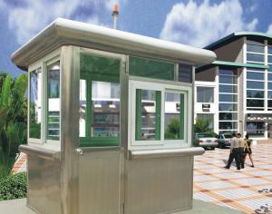 Quality Stainless Steel Security Guard Booths wholesale