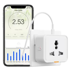 Tuya Universal Socket Type-C outlet 16A WiFi RF433 Travel Adapter Tuya Smart Home Plug