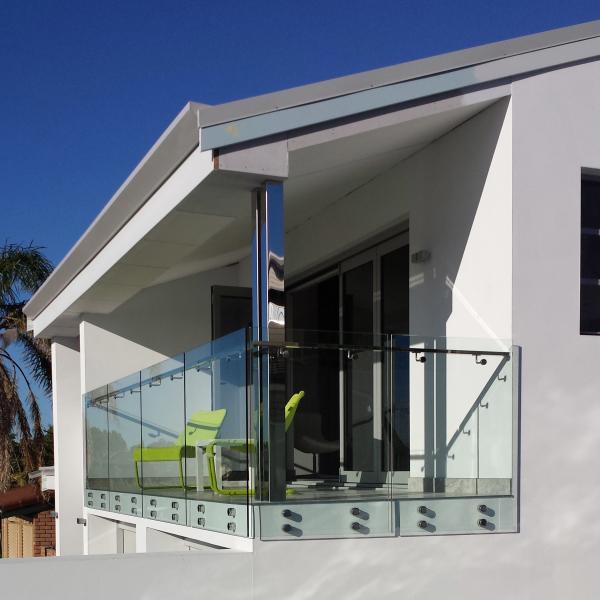 Cheap Toughened Laminated Building Tempered Glass Railing Design For Balcony for sale