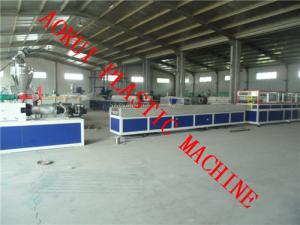 Quality WPC Corridor Profile Extrusion Machine , PP / PE Profile Machine wholesale