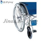 Portable Metal Aluminum Alloy Adult Disabled Folding Manual Wheelchair 100 kg