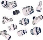 Carbon Steel Hydraulic Elbow Adapter 90 Degree Quick Connector for Pipe Lines