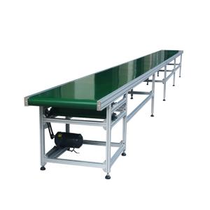 Quality Industrial Horizontal PVC Belt Conveyor Automatic Aluminum Profile Conveyor Belt wholesale