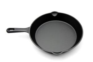 Quality Round Cast Iron Non Stick Frying Pan 8-10 Inches For High Heat Cooking wholesale