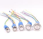 16MM Waterproof Metal Switch Button Wire Electronic Turnbuckle Cable ON-OFF